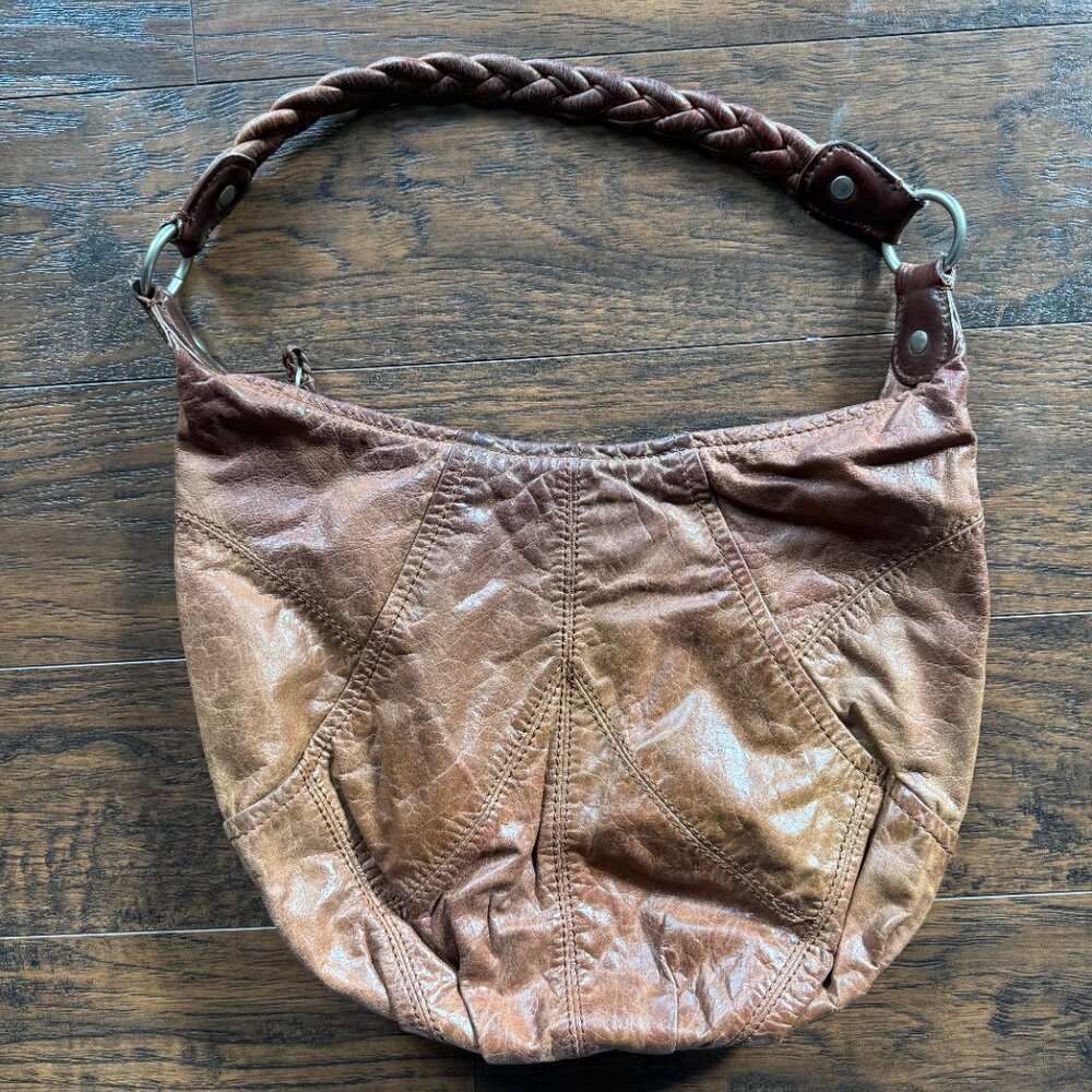 Marc New York brown leather handbag